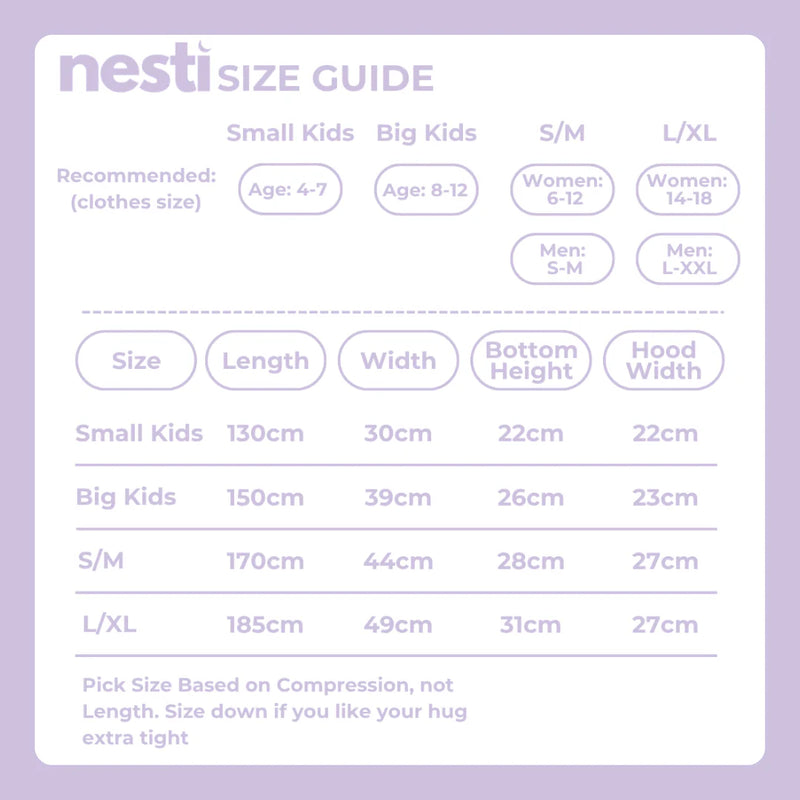 Nesti Body Compression Pod, Learning SPACE