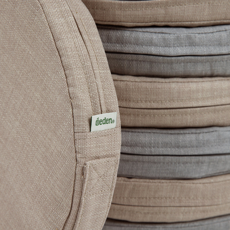 Neutral Round Carry Cushions – Set with Storage Holdall, Learning SPACE