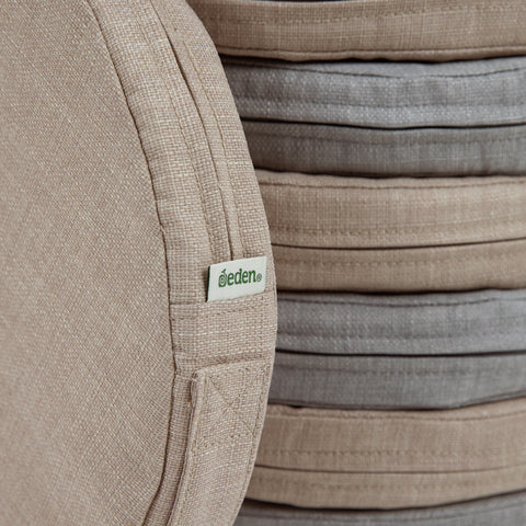Neutral Round Carry Cushions – Set with Storage Holdall, Learning SPACE
