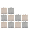 Neutral Square Grab & Go Cushions – Set with Storage Holdal, Learning SPACE