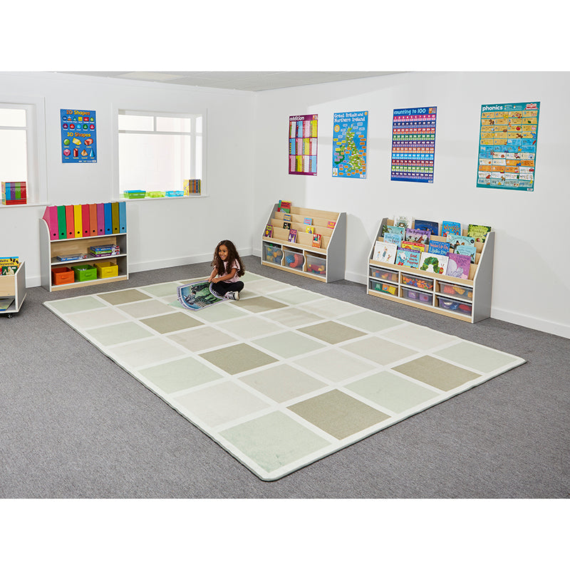 Neutral Squares Rug, Learning SPACE