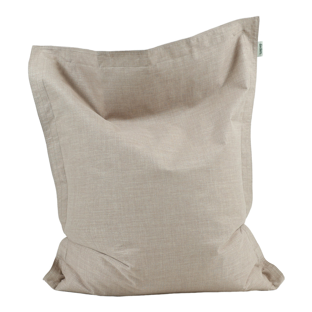 Neutral Woven Giant Floor Cushion Bean Bag, Learning SPACE
