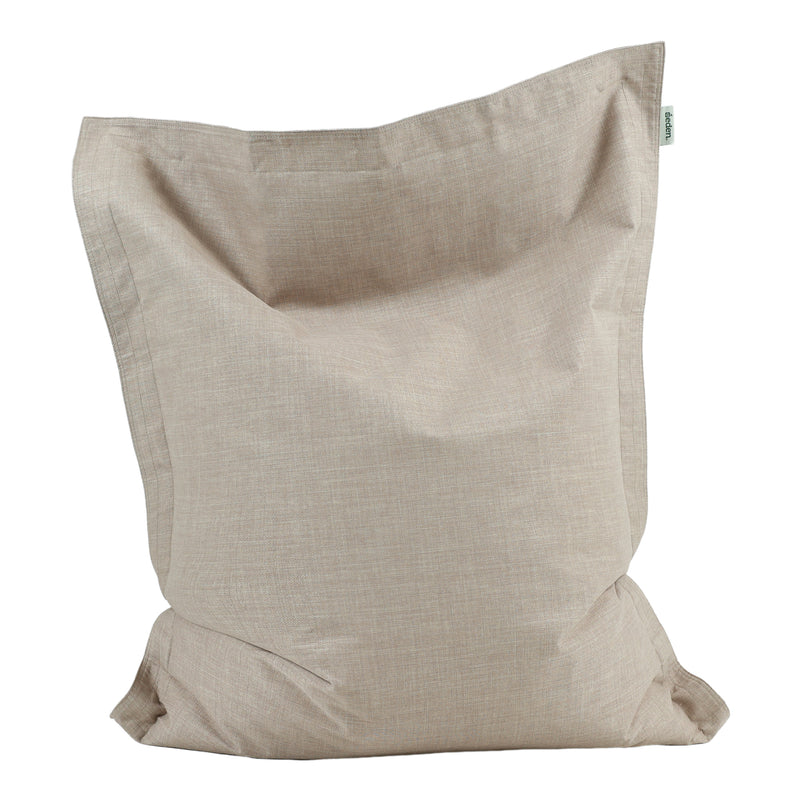 Neutral Woven Giant Floor Cushion Bean Bag, Learning SPACE