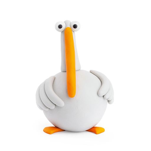 HEY Clay Modelling Set - Farm Birds, Learning SPACE