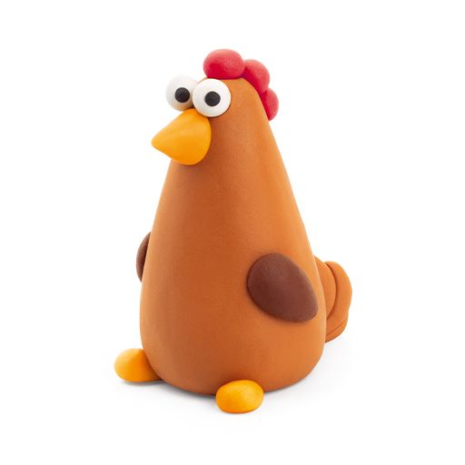 HEY Clay Modelling Set - Farm Birds, Learning SPACE