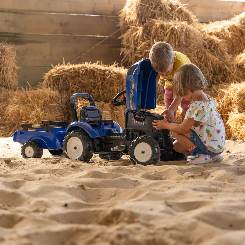 New Holland Tractor With Trailer And Opening Bonnet (UK Mainland Only), Learning SPACE