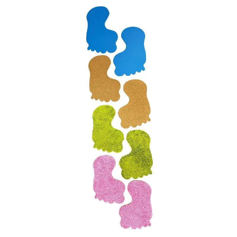 Textured Feet – Set of 8