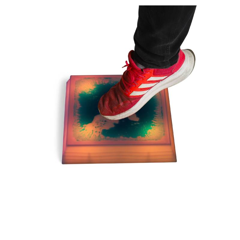 LED Liquid Floor Pod - Square Set of 3, Learning SPACE
