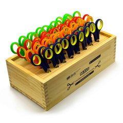 Nexus Children’s Soft Grip Scissors Set (32 Pairs)-Art Materials,Art Pack,Arts & Crafts,Classroom Packs,Scissors-Learning SPACE