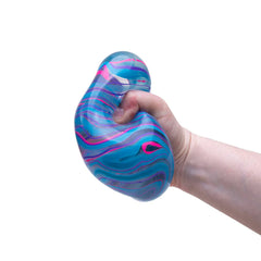 Niceberg Swirl Needoh-Fidget,Needoh,Squishing Fidget,Stress Relief-Learning SPACE