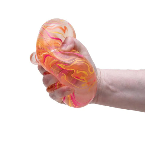 Niceberg Swirl Needoh-Fidget,Needoh,Squishing Fidget,Stress Relief-Learning SPACE