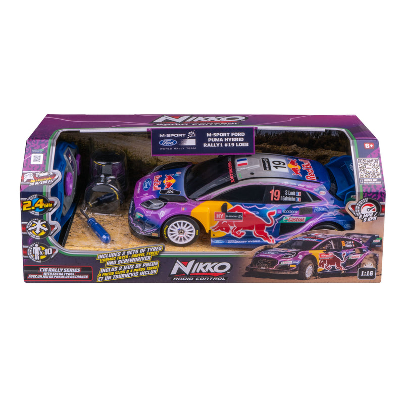 Nikko Toys M-Sport Boost Mode Ford Puma Hybrid Rally Remote Control Car, Learning SPACE