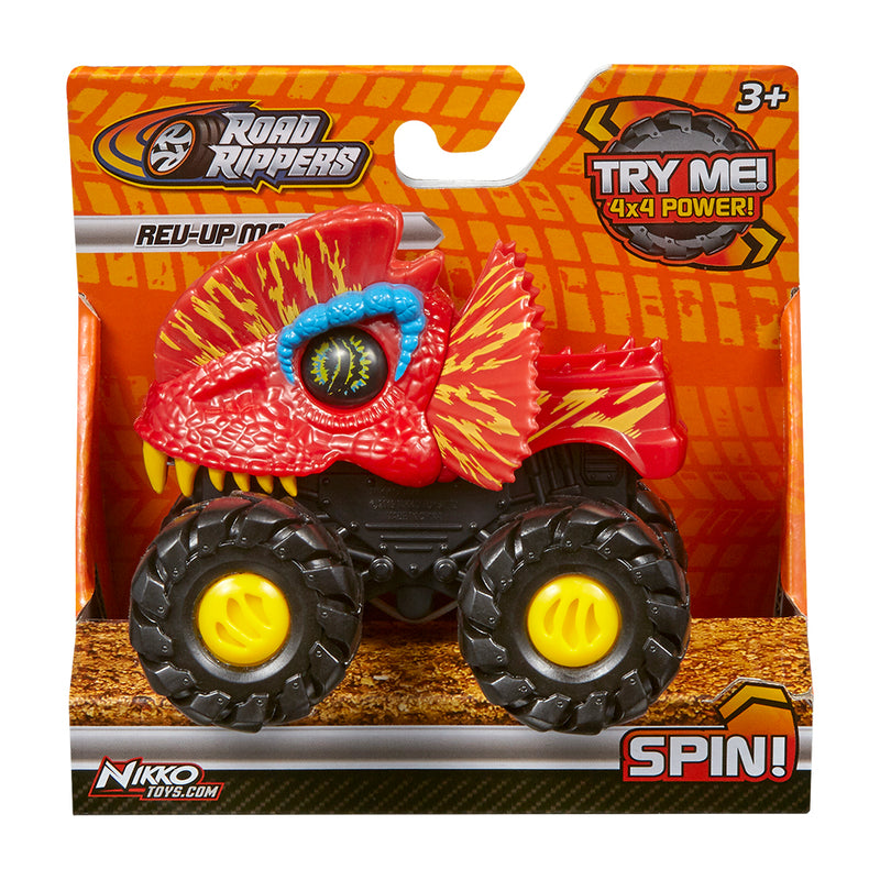 Nikko Toys Rev-Up Monster - Diliphosaurus, Learning SPACE