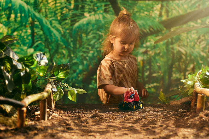 Nikko Toys Rev-Up Monster - Diliphosaurus, Learning SPACE