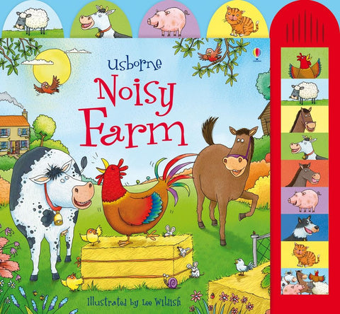 Noisy and Musical Books Noisy Farm-Early Years Books & Posters,Early Years Literacy,Farms & Construction,Imaginative Play,Sound,Stock,Usborne Books-Learning SPACE