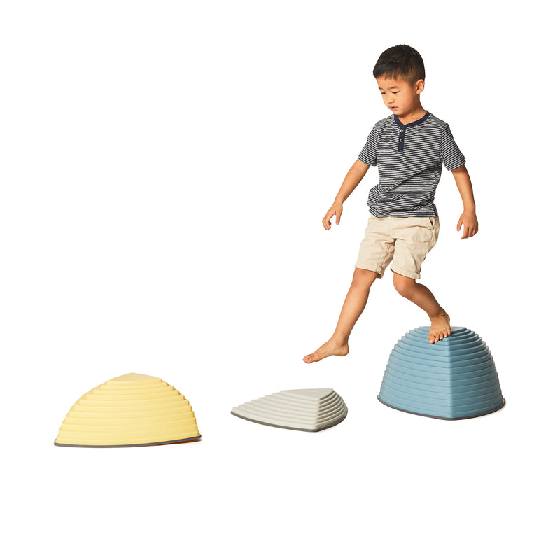 Nordic Hill Top Stepping Stones for Gross Motor Skills, Learning SPACE