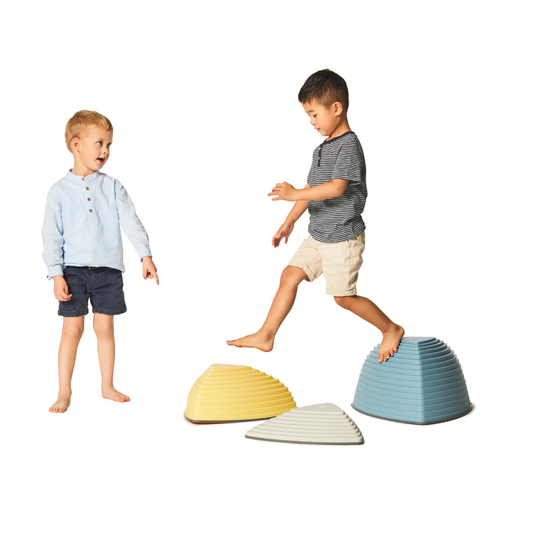 Nordic Hill Top Stepping Stones for Gross Motor Skills, Learning SPACE