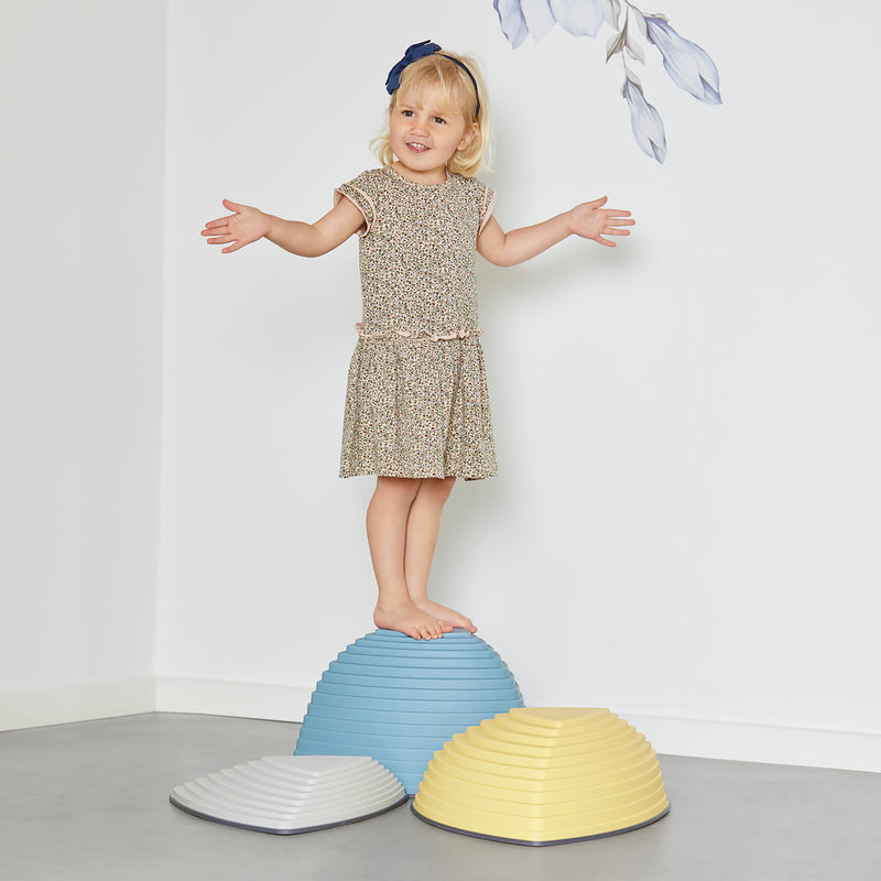 Nordic Hill Top Stepping Stones for Gross Motor Skills, Learning SPACE