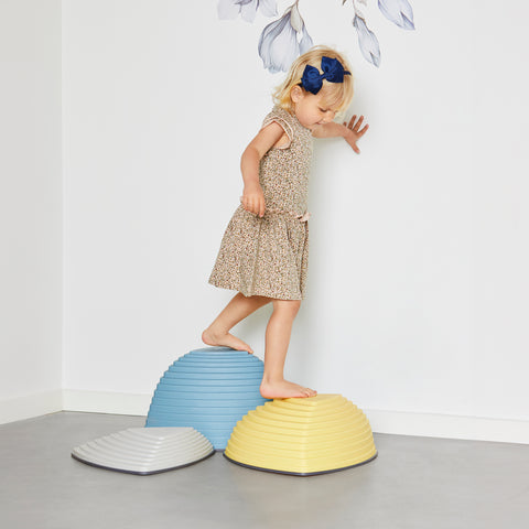 Nordic Hill Top Stepping Stones for Gross Motor Skills-Additional Need,Balancing Equipment,Garden Game,Gonge,Gross Motor and Balance Skills,Helps With,Stepping Stones-Learning SPACE