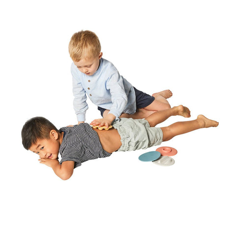 Nordic Tactile Discs 5 Large/5 Small Stepping Stones-AllSensory,Dropship,Early Years Sensory Play,Gonge,Gross Motor and Balance Skills,Stepping Stones,Tactile Toys & Books-Learning SPACE