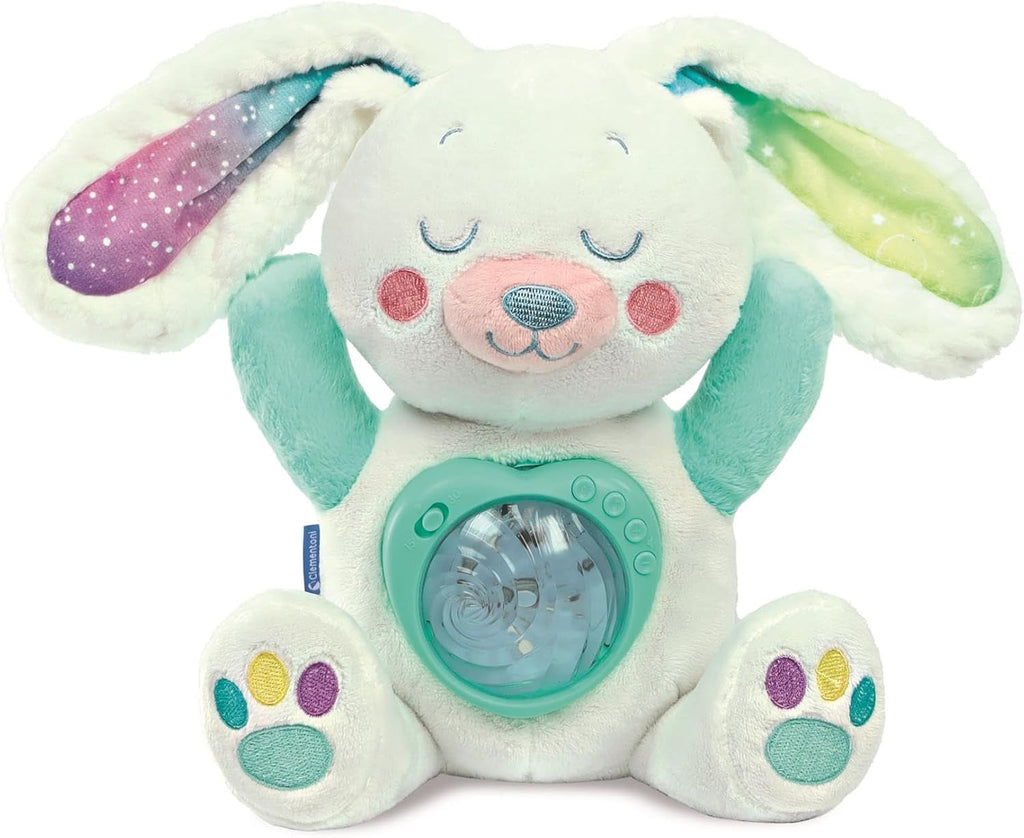 Northern Lights Arctic Bunny Projector Plush-Baby & Toddler Gifts,Baby Sensory Toys,Baby Soft Toys,Baby Toys,Clementoni,Night Light,Plush,Sensory Light Up Toys,Sensory Projectors,Visual Sensory Toys-Learning SPACE