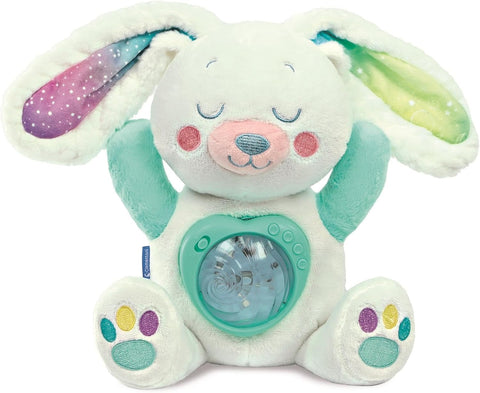 Northern Lights Arctic Bunny Projector Plush-Baby & Toddler Gifts,Baby Sensory Toys,Baby Soft Toys,Baby Toys,Clementoni,Night Light,Plush,Sensory Light Up Toys,Sensory Projectors,Visual Sensory Toys-Learning SPACE
