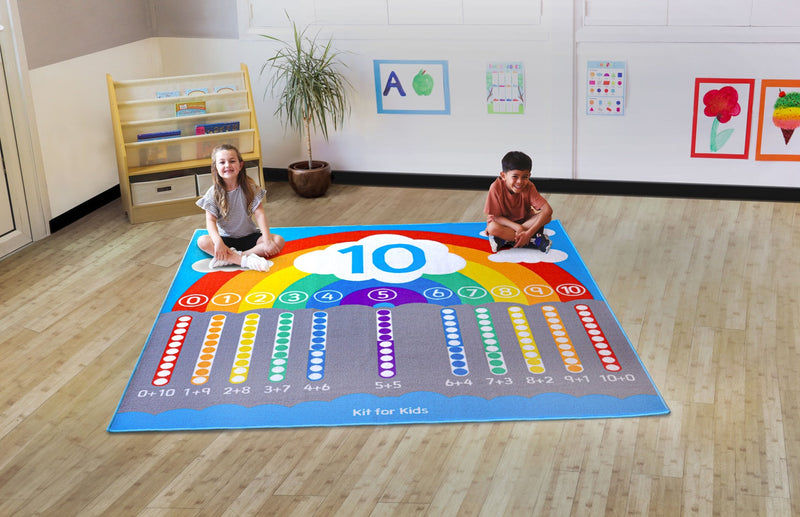 Number Bonds 2x2m Carpet, Learning SPACE