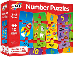 Number Puzzles - Develop early counting skills-Counting Numbers & Colour,Dyscalculia,Early Years Maths,Galt,Gifts For 2-3 Years Old,Maths,Maths Toys,Neuro Diversity,Primary Maths,Stock-Learning SPACE