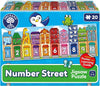 Number Street - Jigsaw Puzzle and Poster-13-99 Piece Jigsaw,Calmer Classrooms,Classroom Displays,Counting Numbers & Colour,Dyscalculia,Early Years Maths,Games & Toys,Gifts For 3-5 Years Old,Helps With,Maths,Maths Toys,Neuro Diversity,Orchard Toys,Primary Maths,Stock,Strength & Co-Ordination-Learning SPACE