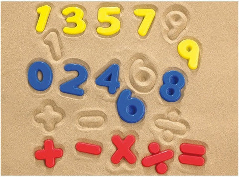 Numbers & Operations Sand Moulds-Baby Bath. Water & Sand Toys, Counting Numbers & Colour, Early Years Maths, Learning Resources, Maths, Maths Toys, Messy Play, Outdoor Sand & Water Play, Primary Maths, Sand, Sand & Water, Stock, Water & Sand Toys-Learning SPACE