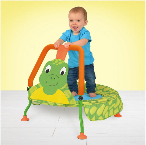 Nursery Trampoline - Tortoise-ADD/ADHD,Additional Need,AllSensory,Baby Jumper,Bounce & Spin,Calmer Classrooms,Cerebral Palsy,Exercise,Galt,Gifts For 2-3 Years Old,Gross Motor and Balance Skills,Helps With,Movement Breaks,Neuro Diversity,Sensory Seeking,Stock,Trampolines-Learning SPACE