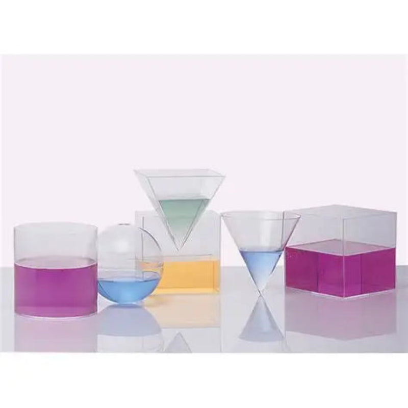 Basic Geometric Volume Set, Maths Toys Learning SPACE