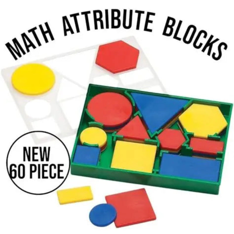 Attribute Blocks, Maths Toys Learning SPACE