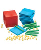 Green-n-Learn Connecting Base Ten Set (131), Maths Toys Learning SPACE