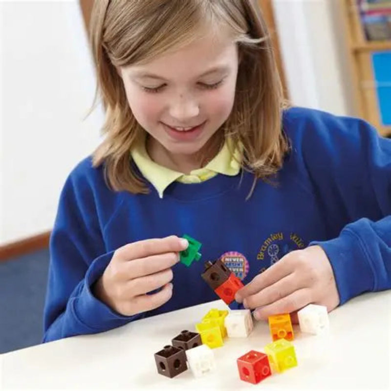 Linking Cubes (1000) - 2cm, Maths Toys Learning SPACE