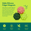 Odds Silicone Fidget Magnets, Sensory toy Learning SPACE