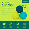 Odds Silicone Fidget Magnets, Sensory toy Learning SPACE