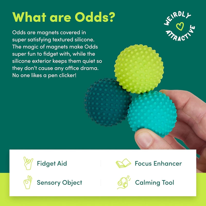 Odds Silicone Fidget Magnets, Sensory toy Learning SPACE