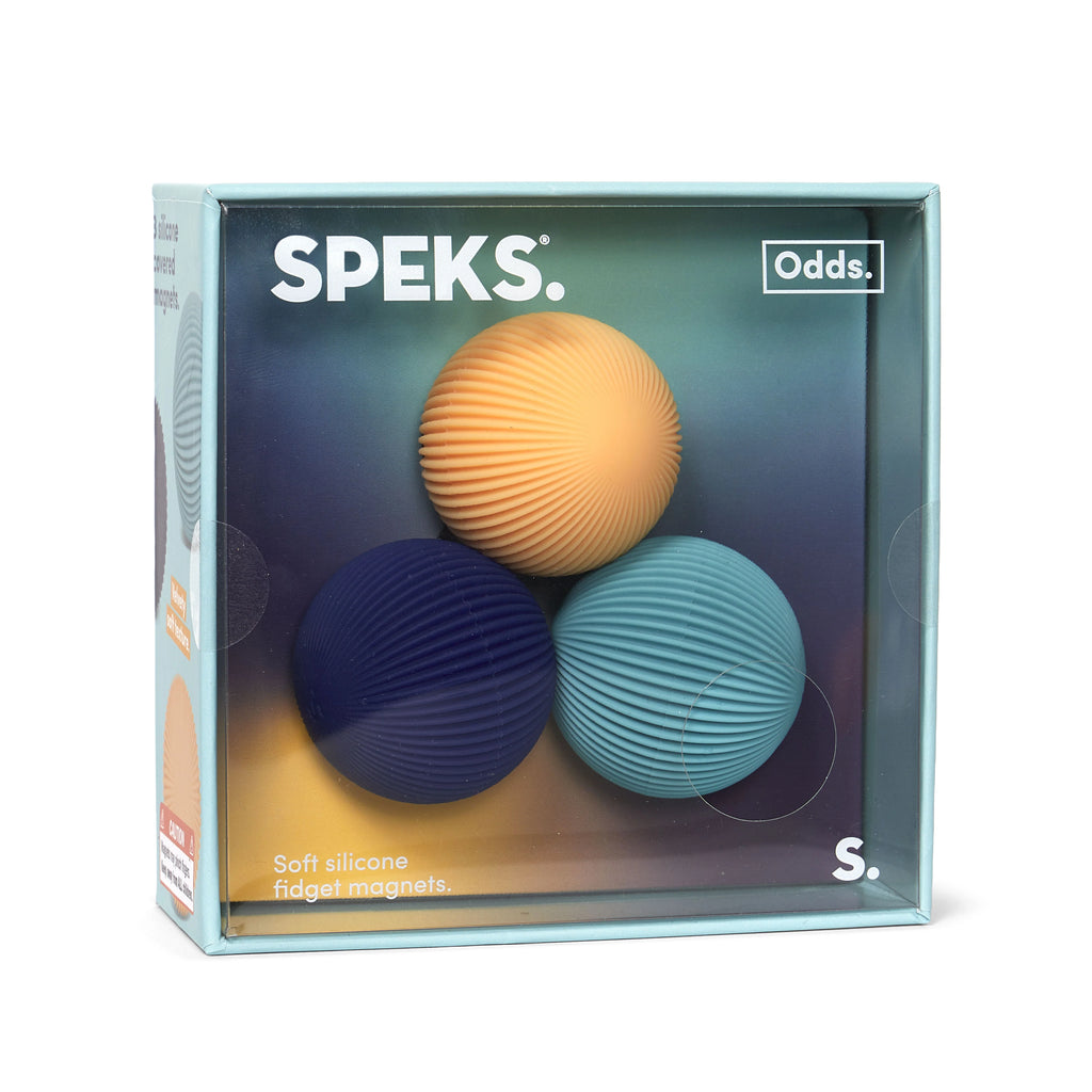Odds Silicone Fidget Magnets, Vivid Lines Sensory toy Learning SPACE