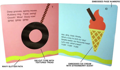 Off To The Park Tactile Board Book-Additional Need,Baby Books & Posters,Blind & Visually Impaired,Calming & Anxiety,Childs Play,communication,Deaf & Hard of Hearing,Early Years Books & Posters,Early Years Literacy,Helps With,Neuro Diversity,Primary Books & Posters,Primary Literacy,Speaking & Listening,Specialised Books,Stock,Tactile Toys & Books,Transitions and Routines-Learning SPACE