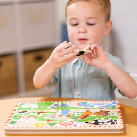 Old MacDonald's Farm Sound Puzzle With Light-Activated Sound Effects-Calming & Anxiety,Imaginative Play,Melissa & Doug,Play Food,Role Play,Schedules & Routines,Sound. Peg & Inset Puzzles,Transitions and Routines-Learning SPACE