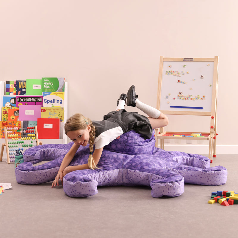 Ollie Octopus Large Bean Bag, Learning SPACE