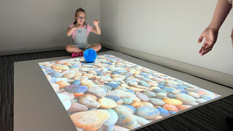 Omi Budii Interactive Projector with Bracket-Autism, Dementia, Immersive Interactive Spaces, OM Interactive, Portable Sensory Rooms, Sensory Projectors-Learning SPACE