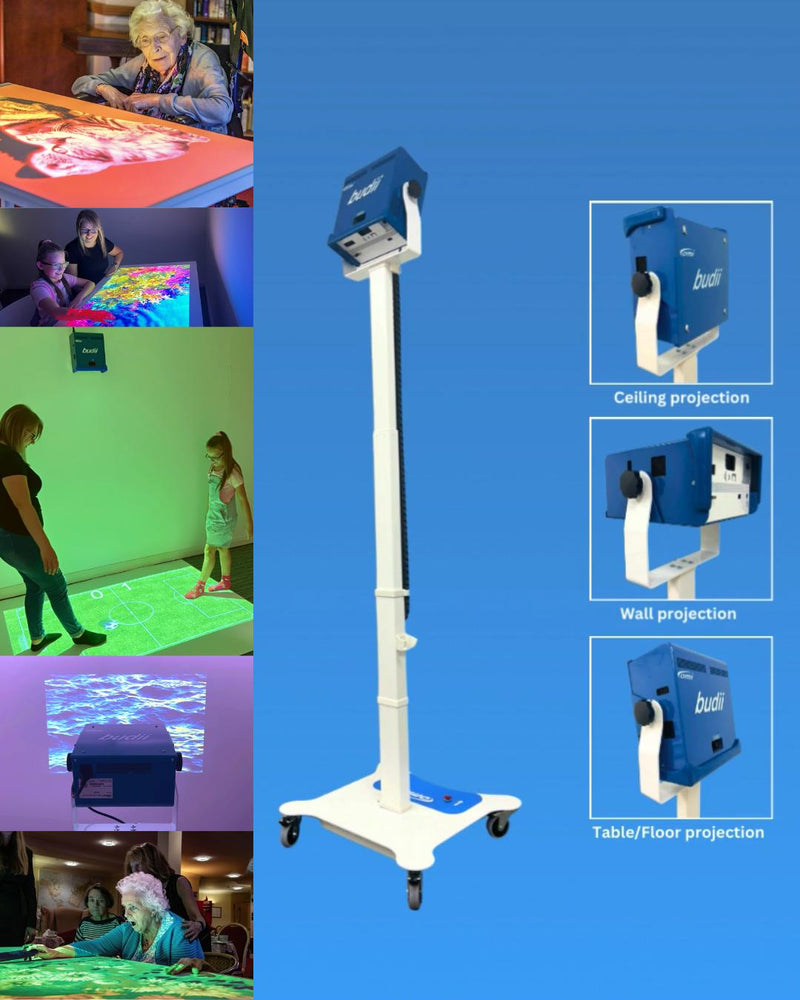 Omi Budii Interactive Projector with Flip Stand, Learning SPACE