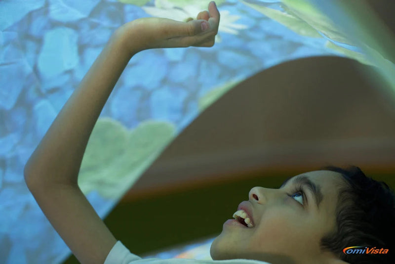 OmiVista Install: Touch Interactive Floor/Table Projection System, Learning SPACE