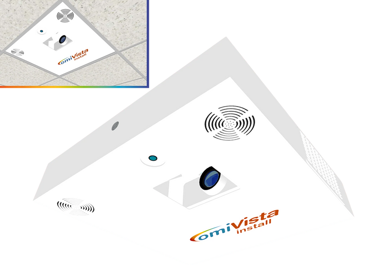 OmiVista Install: Touch Interactive Floor/Table Projection System, Learning SPACE