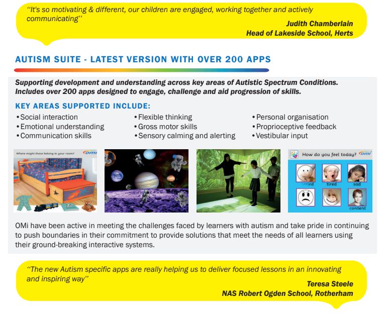 OmiVista Install: Touch Interactive Floor/Table Projection System, Learning SPACE