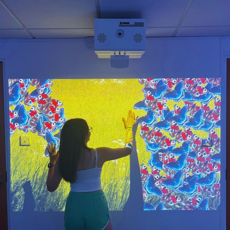 OmiWall: Touch Interactive Wall Projection, Learning SPACE
