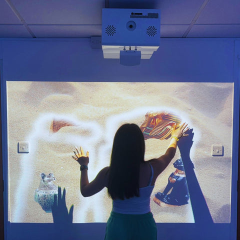 OmiWall: Touch Interactive Wall Projection-Autism, Dementia, Immersive Interactive Spaces, OM Interactive, Portable Sensory Rooms, Sensory Projectors-Learning SPACE