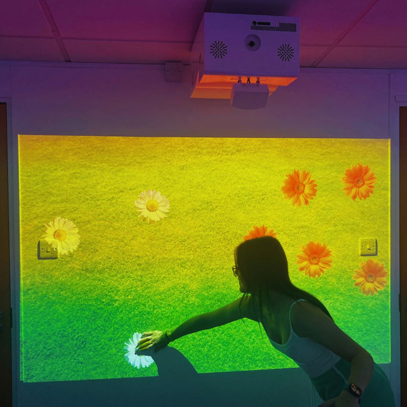 OmiWall: Touch Interactive Wall Projection, Learning SPACE